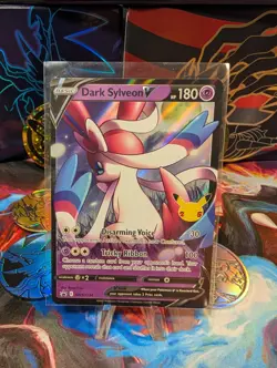 Dark Sylveon V SWSH134 SWSH: Sword & Shield Promo Cards Holo - Image 1