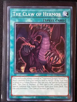 The Claw of Hermos - LEDD-ENA23 - SPELL CARD - Legendary Dragon Decks (2020) NM - Image 1