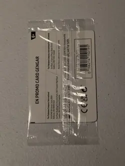 Pokemon TCG Gengar Promo Card POR 050/088 GAMESTOP STAMP Factory Sealed - Image 3