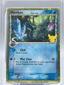 2021 Pokemon TCG Celebrations Mimikyu SWSH136 Holo Rare Promo Card #2 - Image 1
