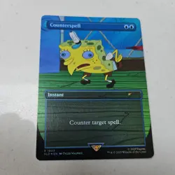 MTG - Counterspell - Rainbow Foil - Spongebob Secret Lair - Magic the Gathering - Image 1