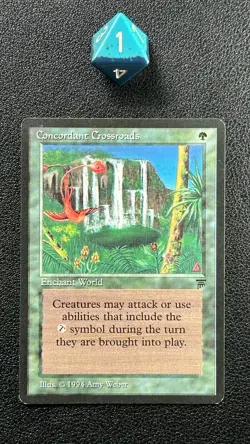 MTG Concordant Crossroads Legends English Near Mint - Image 1