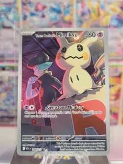 Team Rocket’s Mimikyu 238/217 Ascended Heroes Illustration Rare Pokemon TCG NM - Image 1