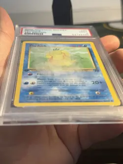 2000 Pokemon Rocket Psyduck 1st Edition PSA 9- Please See Description - Image 4