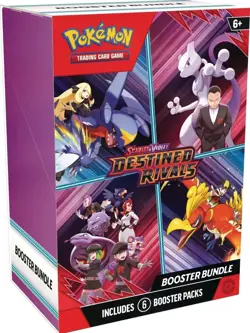 Pokemon Scarlet & Violet Destined Rivals Booster Bundle Box 6 Packs NEW Sealed - Image 4
