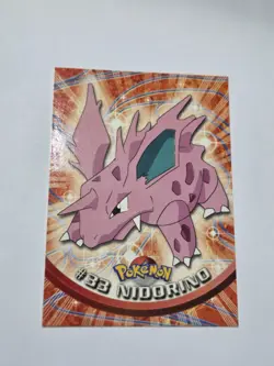 Nidorino #33 Topps TV Animation Edition Pokemon - Image 1