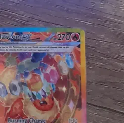 Pokemon Flareon ex 246/SV Prismatic Evolutions Special Illustration Rare Holo - Image 4