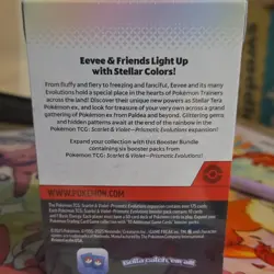 Pokemon Scarlet & Violet Prismatic Evolutions Booster Bundle Box Near Mint - Image 3