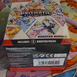 Pokemon Scarlet & Violet Prismatic Evolutions Booster Bundle Box Near Mint - Image 5