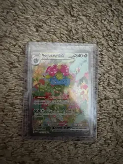 Pokemon TCG Venusaur EX 198/165 Scarlet & Violet 151 Sir Secret Rare - Image 1