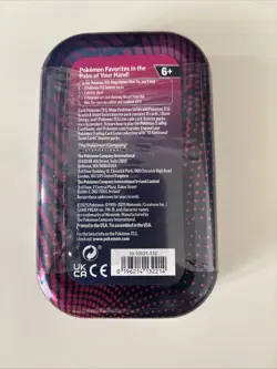 Pokemon TCG Mega Evolution Mega Heroes Latias Mini Tin New Sealed - 2 Packs - Image 2