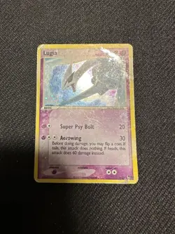 2007 Pokemon, POP Series 5, #2/17 Lugia, Holo Rare HP/DMG - Image 1