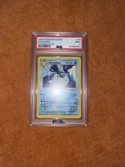 1999 Pokemon Game Dewgong PSA 9 Base Set 25/102 English - Image 2