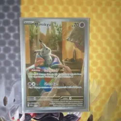 Pokemon Mimikyu 075 Sv: Scarlet & Violet Promo Promo Holo 70 HP - Image 1