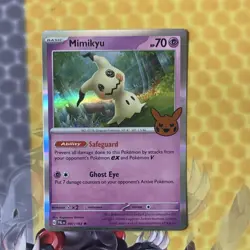 Pokemon Mimikyu 075 Sv: Scarlet & Violet Promo Promo Holo 70 HP - Image 3