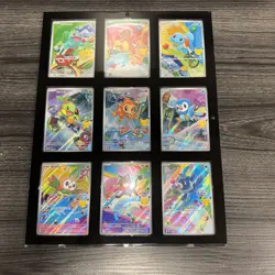 POKEMON ONE TOUCH 9 SET FIRST PARTNER ILLUSTRATION 30TH COLLECTION COMPLETE SET - Image 1