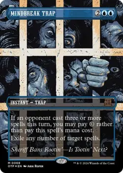 MTG English Mindbreak Trap (Textured Foil) NM Foil - Image 1