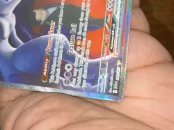 Very Clean Pokemon Team Rocket's Mewtwo EX Special Illustration Rare 281/217 - Image 4