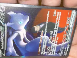 Very Clean Pokemon Team Rocket's Mewtwo EX Special Illustration Rare 281/217 - Image 5