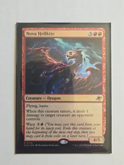 Nova Hellkite (Foil) - Edge of Eternities - NM - MTG Magic - Rare - Creature - Image 1
