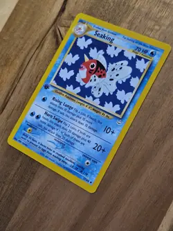 1st Edition Seaking NEAR MINT - 37/64 Neo Revelation 2001 - WOTC Pokemon TCG - Image 4