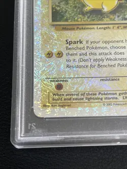 Legendary Collection Pikachu Reverse Foil 86/110 2002 Pokemon PSA 7 Low Pop. - Image 2