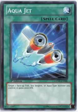 Yugioh - Aqua Jet GENF-EN048 1st Edition - Generation Force - Image 1