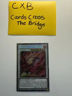Yu-Gi-Oh! DOOD-EN039 Starlight Rare Bramble Rose Dragon 1st Edition - Image 2