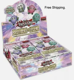Yugioh Brothers of Legend Factory Sealed Booster Box 1st Edition New*** - Image 1