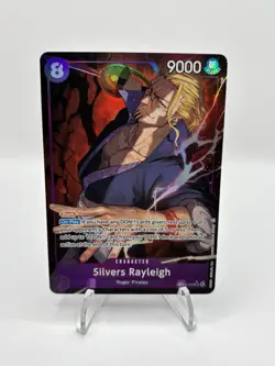 One Piece CCG Silvers Rayleigh OP13-066 Alt Art SR - English - NM+ - Image 1