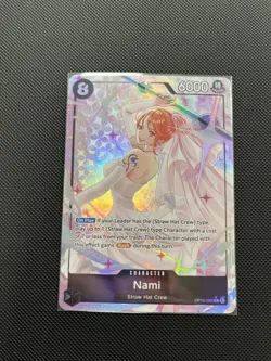 Nami OP15-086 SR Parallel Adventure on KAMI’s Island ONE PIECE Card ENGLISH OP15 - Image 1
