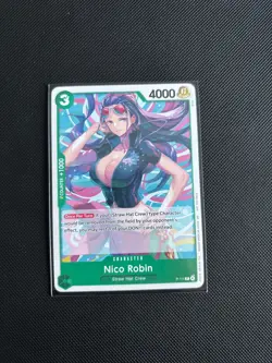 Nico Robin P-111 Heroines Edition Promo One Piece Card English Near Mint - Image 1