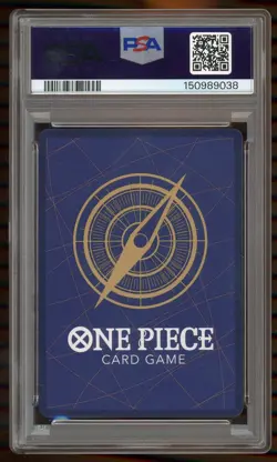 2026 One Piece OP14-EB04 ENGLISH Dracule Mihawk Manga Alternate Art PSA 10 - Image 2