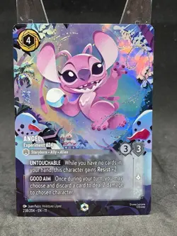 Disney Lorcana Winterspell - Angel Experiment 624 (Enchanted) - 238/204 - Image 1