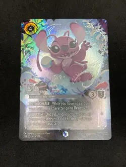 Disney Lorcana Winterspell - Angel Experiment 624 (Enchanted) - 238/204 - Image 5