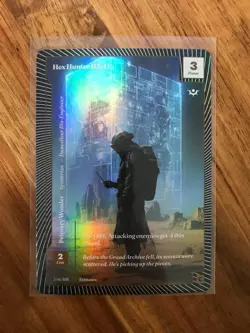 Wonders of the First WOTF Foil Hex Hunter HX-11 #346 MINT 349/401 Qty - Image 3