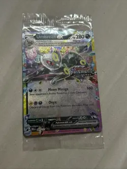 Pokemon Prismatic Evolutions Umbreon ex 060/131 Surprise Box Stamped Sealed - Image 1