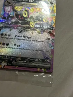 Pokemon Prismatic Evolutions Umbreon ex 060/131 Surprise Box Stamped Sealed - Image 4