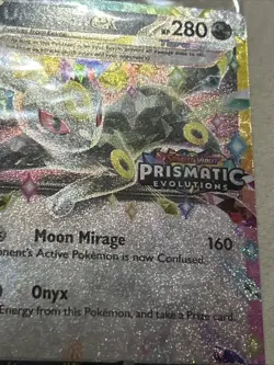 Pokemon Prismatic Evolutions Umbreon ex 060/131 Surprise Box Stamped Sealed - Image 5