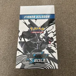 Pokemon TCG Black Bolt Booster Bundle Display Case (10 Bundles) SEALED - Image 4