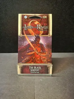 LORD OF THE RINGS LCG Card Game | The Black Serpent AP *RARE* (OOP Complete VG+ - Image 1