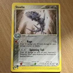 Steelix 23/100 EX Sandstorm Non Holo Rare Pokemon Card 2003 near mint NM - Image 1