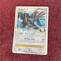 Dialga G LV.X Ultra Rare Holofoil 122/127 Platinum Pokemon Card English - Image 1