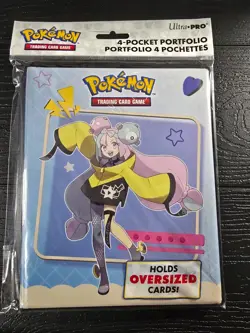 Ultra Pro Pokemon 4-Pocket Portfolio IONO & BELLIBOLT 80 Cards & 4 Oversize New - Image 1