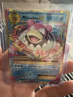 Pokemon Mega Slowbro EX Holo Card 220 HP Rare 26/108 Evolutions - Image 2