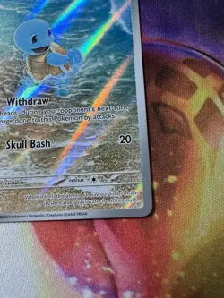 Pokemon Squirtle Illustration Rare Holo Sv: Scarlet & Violet 151 170/165 Card NM - Image 4