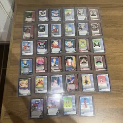 Bandai Dragon Ball Card Lot - 34 personality cards - Image 1