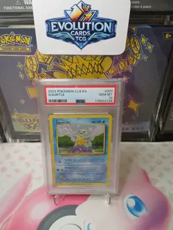 PSA 10 Squirtle Classic Collection 001/034 GEM MINT Graded Pokemon Card - Image 1