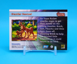 Pokemon Card - Stantler Rescue! Snap19 - Screen Snaps! - Topps Johto - Image 3