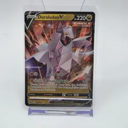 Pokemon Duraludon V 103/159 Crown Zenith Ultra Rare Holo Single Strike Card - Image 1